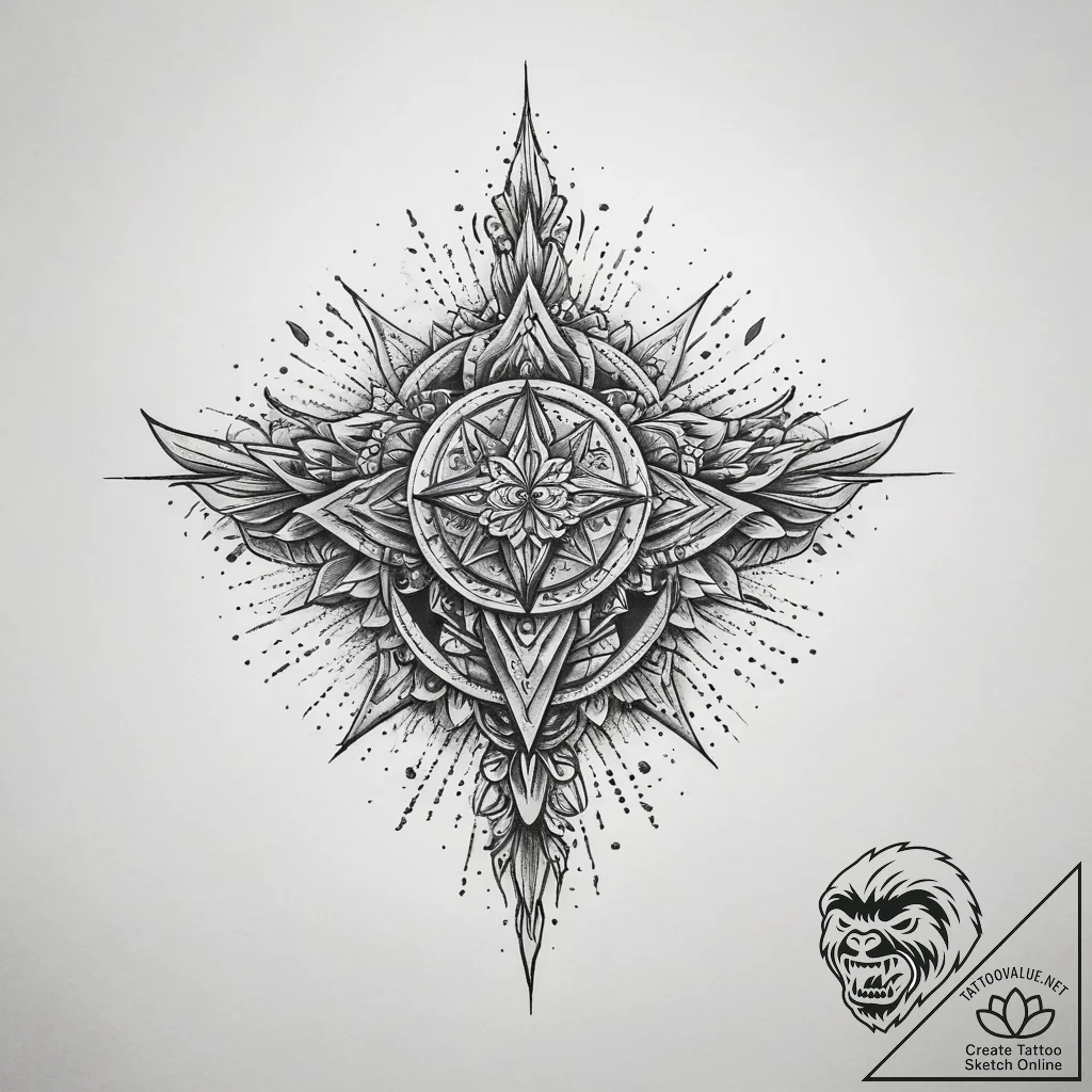 Tattoo sketch fan tattoo, tattoo line art, bl... - tattoo sketch (№1757845915_0, 14.09.2025 10:31) — tattoovalue.net