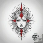 Tattoo sketch cosmic spirit, tattoo drawing o… – tattoo sketch (№1757848411_0, 14.09.2025 11:13) — tattoovalue.net