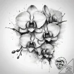 Tattoo sketch orchid, tattoo drawing outline,… – tattoo sketch (№1757850392_0, 14.09.2025 11:46) — tattoovalue.net