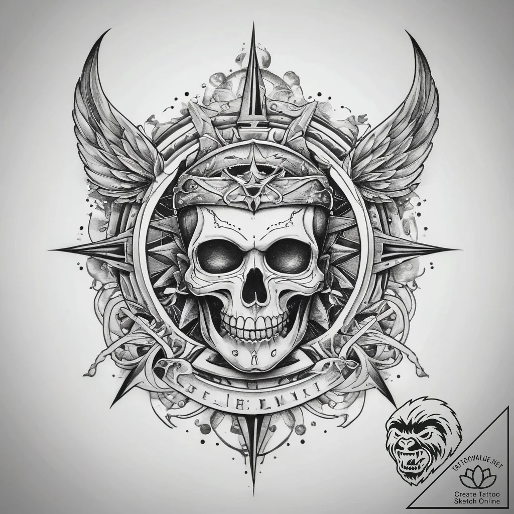 Tattoo sketch sky, tattoo drawing outline, ol... - tattoo sketch (№1757851964_0, 14.09.2025 12:12) — tattoovalue.net