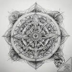 Tattoo sketch geometric phrase, tattoo flash… – tattoo sketch (№1757858048_0, 14.09.2025 13:54) — tattoovalue.net