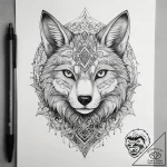 Tattoo sketch kitsune, tattoo flash sheet des… – tattoo sketch (№1757860397_0, 14.09.2025 14:33) — tattoovalue.net