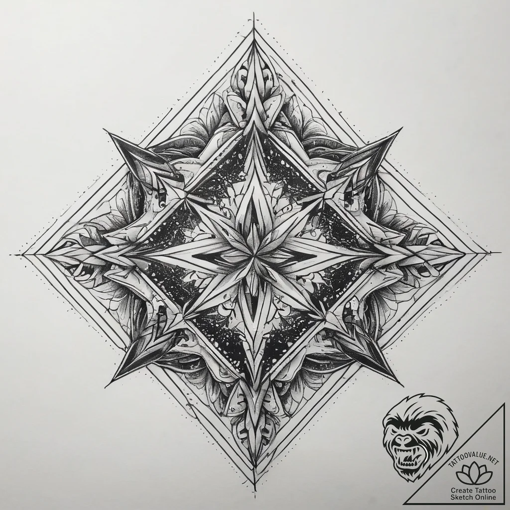 Tattoo sketch diamond, tattoo drawing outline... - tattoo sketch (№1757861575_0, 14.09.2025 14:52) — tattoovalue.net