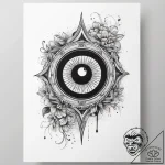 Tattoo sketch узор с черной дырой, ink illust… – tattoo sketch (№1757867109_0, 14.09.2025 16:25) — tattoovalue.net