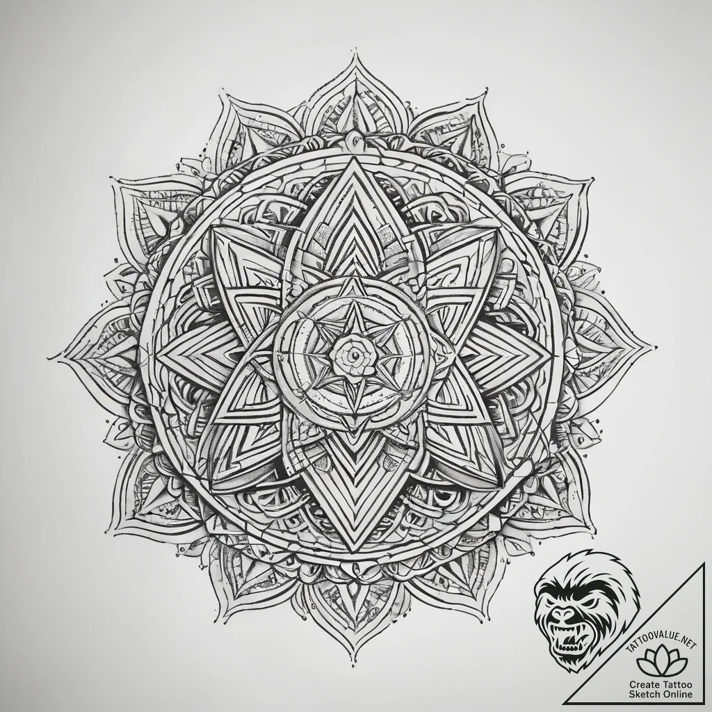 Tattoo sketch a symbolic event, tattoo flash... - tattoo sketch (№1757868104_0, 14.09.2025 16:41) — tattoovalue.net