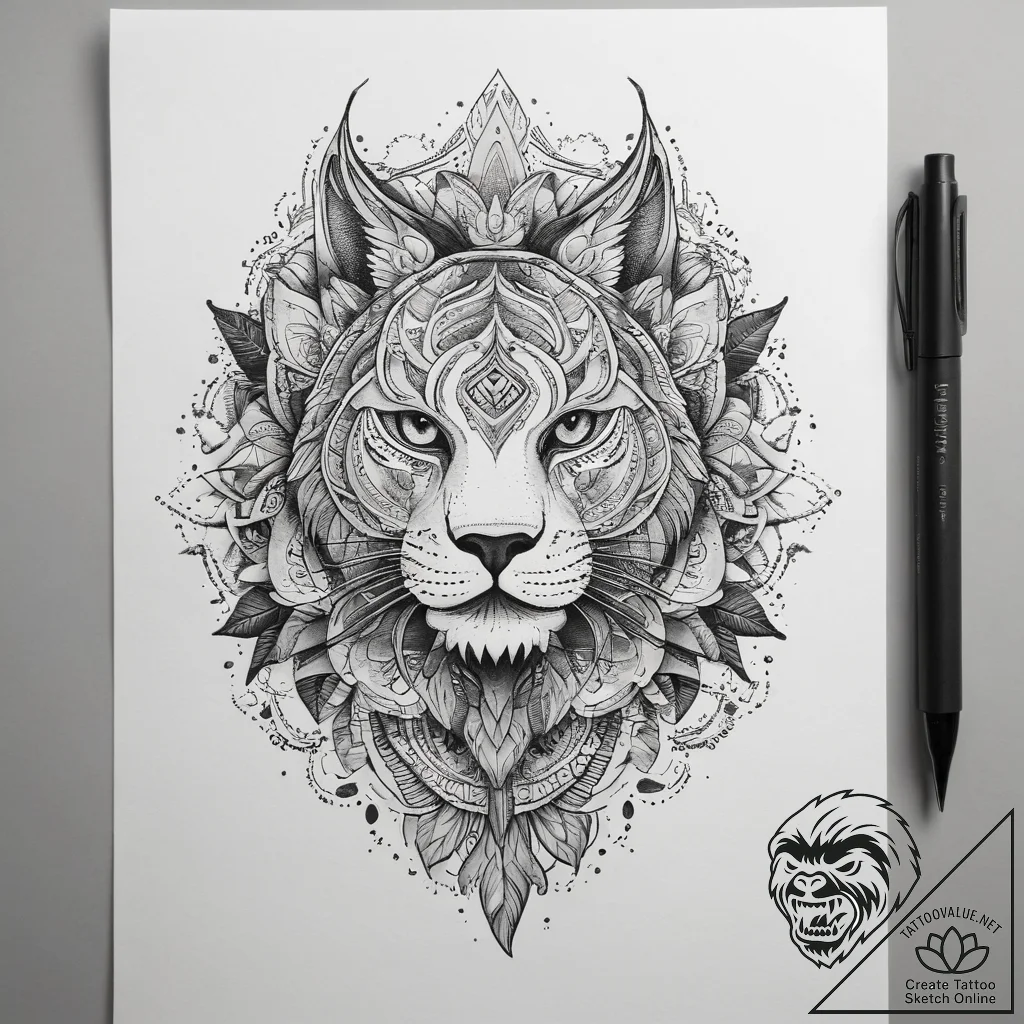 Tattoo sketch quest, concept art for tattoo,... - tattoo sketch (№1757869290_0, 14.09.2025 17:01) — tattoovalue.net