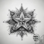 Tattoo sketch stars tattoo, tattoo flash shee… – tattoo sketch (№1757872049_0, 14.09.2025 17:47) — tattoovalue.net