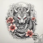 Tattoo sketch spiritual essence, tattoo flash… – tattoo sketch (№1757876758_0, 14.09.2025 19:05) — tattoovalue.net