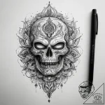 Tattoo sketch link, tattoo sketch design, bla… – tattoo sketch (№1757879281_0, 14.09.2025 19:48) — tattoovalue.net