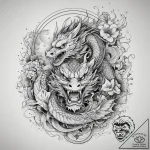 Tattoo sketch flea, tattoo drawing outline, o… – tattoo sketch (№1757879474_0, 14.09.2025 19:51) — tattoovalue.net