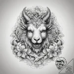 Tattoo sketch sheep, tattoo drawing outline,… – tattoo sketch (№1757881663_0, 14.09.2025 20:27) — tattoovalue.net