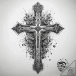 Tattoo sketch green, tattoo line art, black a… – tattoo sketch (№1757886216_0, 14.09.2025 21:43) — tattoovalue.net