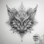 Tattoo sketch element, tattoo flash sheet des… – tattoo sketch (№1757886613_0, 14.09.2025 21:50) — tattoovalue.net