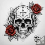Tattoo sketch racing checkered flag, tattoo s… – tattoo sketch (№1757889170_0, 14.09.2025 22:32) — tattoovalue.net