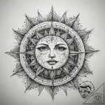 Tattoo sketch sun tattoo, tattoo drawing outl… – tattoo sketch (№1757889366_0, 14.09.2025 22:36) — tattoovalue.net