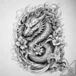 Tattoo sketch cosmic myth, artistic tattoo sk… – tattoo sketch (№1757892934_0, 14.09.2025 23:35) — tattoovalue.net