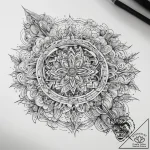Tattoo sketch cosmic victory, tattoo line art… – tattoo sketch (№1757897077_0, 15.09.2025 00:44) — tattoovalue.net