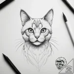 Tattoo sketch domovoy with a cat, tattoo line… – tattoo sketch (№1757898254_0, 15.09.2025 01:04) — tattoovalue.net