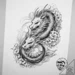 Tattoo sketch elegant doe tattoo, tattoo sket… – tattoo sketch (№1757899456_0, 15.09.2025 01:24) — tattoovalue.net