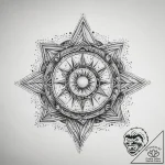 Tattoo sketch cosmic history, artistic tattoo… – tattoo sketch (№1757900647_0, 15.09.2025 01:44) — tattoovalue.net