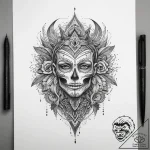 Tattoo sketch knife, tattoo flash sheet desig… – tattoo sketch (№1757901432_0, 15.09.2025 01:57) — tattoovalue.net