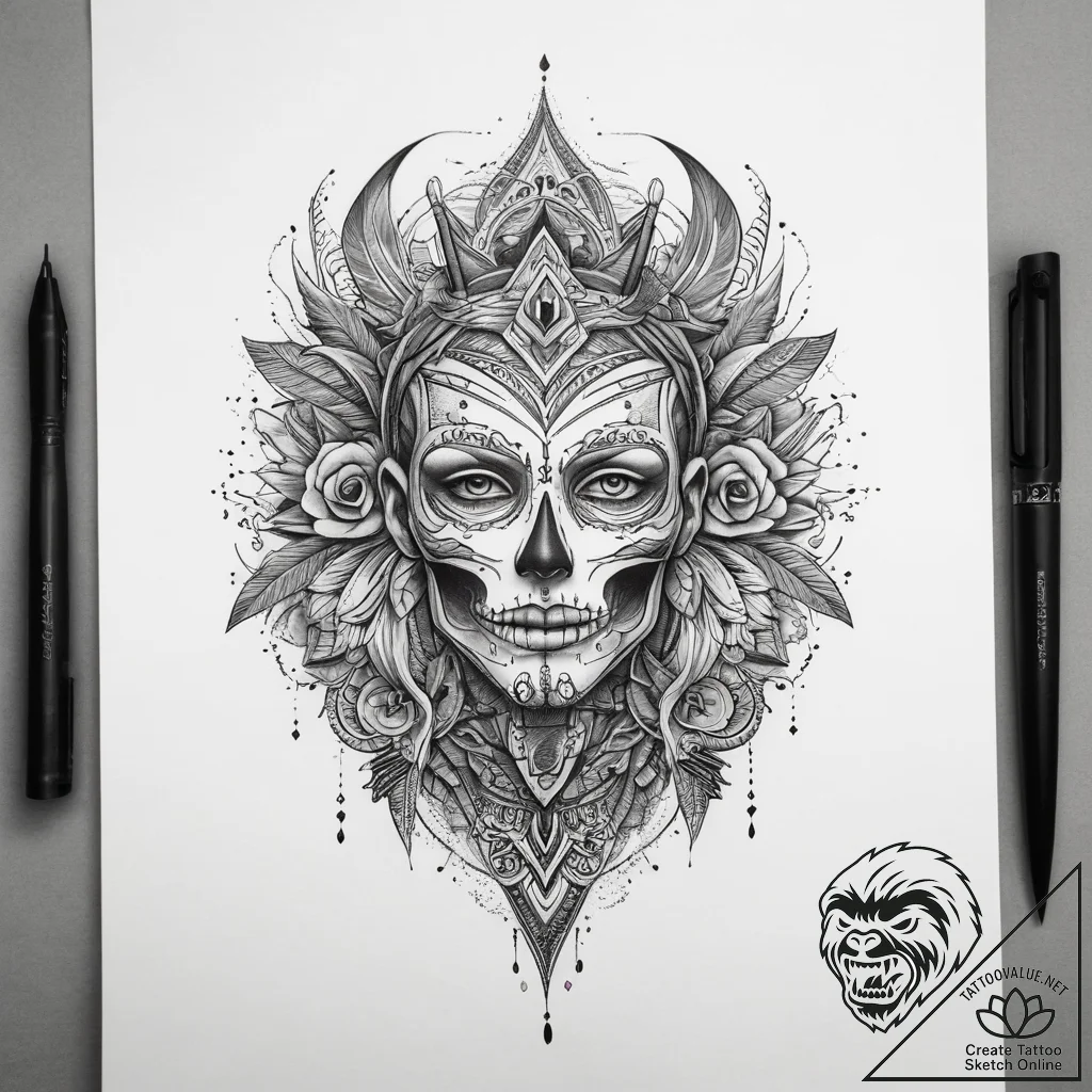 Tattoo sketch knife, tattoo flash sheet desig... - tattoo sketch (№1757901432_0, 15.09.2025 01:57) — tattoovalue.net