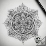 Tattoo sketch divine presence, ink illustrati… – tattoo sketch (№1757904385_0, 15.09.2025 02:46) — tattoovalue.net