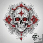 Tattoo sketch death, ink illustration for tat… – tattoo sketch (№1757905367_0, 15.09.2025 03:02) — tattoovalue.net