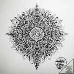 Tattoo sketch tribal абстрактный узор – tattoo sketch (№1757905562_0, 15.09.2025 03:06) — tattoovalue.net