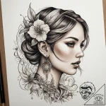 Tattoo sketch small earring tattoo, artistic… – tattoo sketch (№1757906956_0, 15.09.2025 03:29) — tattoovalue.net