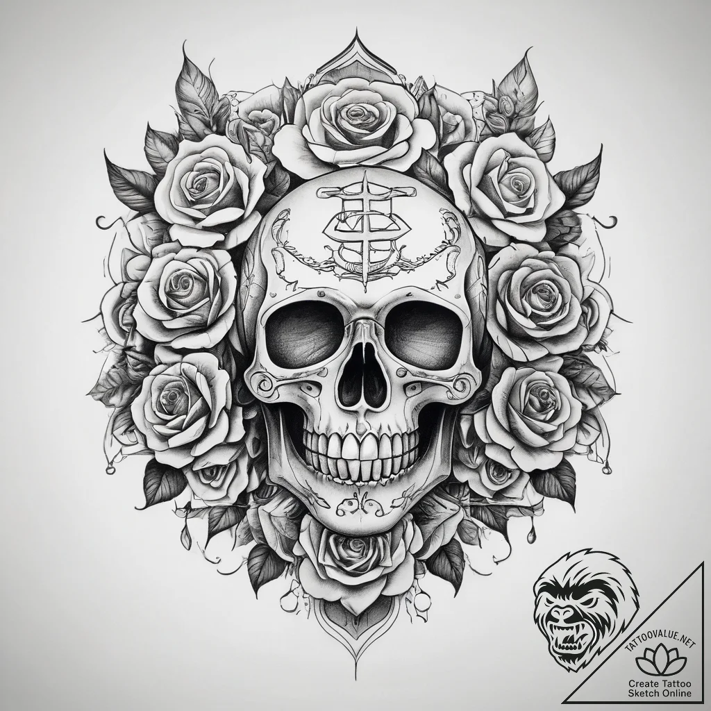 Tattoo sketch sacred portrayal, tattoo drawin... - tattoo sketch (№1757907151_0, 15.09.2025 03:32) — tattoovalue.net