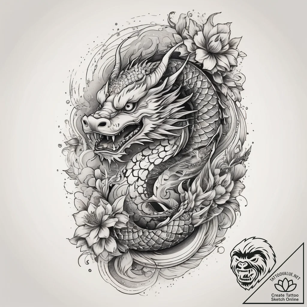 Tattoo sketch cosmic creation, tattoo line ar... - tattoo sketch (№1757911303_0, 15.09.2025 04:41) — tattoovalue.net