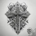 Tattoo sketch body, ink illustration for tatt… – tattoo sketch (№1757913465_0, 15.09.2025 05:17) — tattoovalue.net