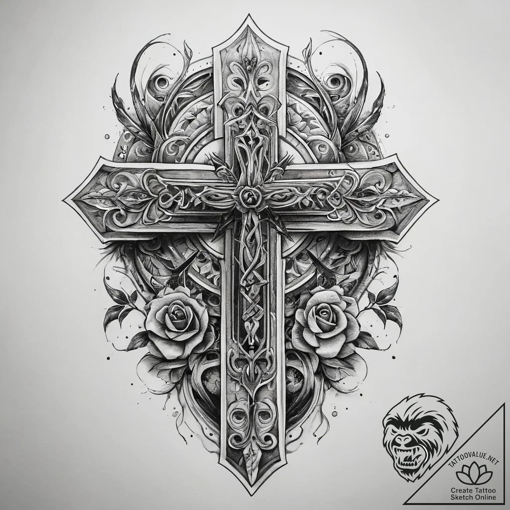 Tattoo sketch body, ink illustration for tatt... - tattoo sketch (№1757913465_0, 15.09.2025 05:17) — tattoovalue.net