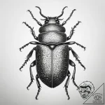 Tattoo sketch cigarette beetle, tattoo drawin… – tattoo sketch (№1757918799_0, 15.09.2025 06:46) — tattoovalue.net