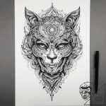 Tattoo sketch desire, tattoo drawing outline,… – tattoo sketch (№1757922513_0, 15.09.2025 07:48) — tattoovalue.net