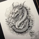 Tattoo sketch soul, concept art for tattoo, c… – tattoo sketch (№1757923736_0, 15.09.2025 08:08) — tattoovalue.net