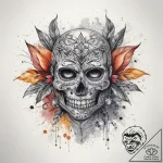 Tattoo sketch authentic, ink illustration for… – tattoo sketch (№1757923939_0, 15.09.2025 08:12) — tattoovalue.net