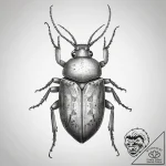 Tattoo sketch squash bug, tattoo sketch desig… – tattoo sketch (№1757925274_0, 15.09.2025 08:34) — tattoovalue.net