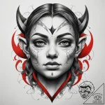 Tattoo sketch halfling courage, tattoo sketch… – tattoo sketch (№1757929361_0, 15.09.2025 09:42) — tattoovalue.net