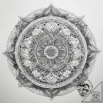 Tattoo sketch holy beginning, tattoo line art… – tattoo sketch (№1757931107_0, 15.09.2025 10:11) — tattoovalue.net