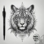 Tattoo sketch needle, artistic tattoo sketch,… – tattoo sketch (№1757931300_0, 15.09.2025 10:15) — tattoovalue.net