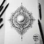 Tattoo sketch pearl tattoo – tattoo sketch (№1757939895_0, 15.09.2025 12:38) — tattoovalue.net
