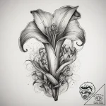 Tattoo sketch pitcher plant, tattoo sketch de… – tattoo sketch (№1757940680_0, 15.09.2025 12:51) — tattoovalue.net