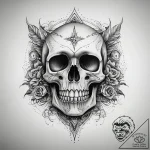 Tattoo sketch death, tattoo flash sheet desig… – tattoo sketch (№1757942052_0, 15.09.2025 13:14) — tattoovalue.net