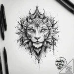 Tattoo sketch thread, artistic tattoo sketch,… – tattoo sketch (№1757944815_0, 15.09.2025 14:00) — tattoovalue.net