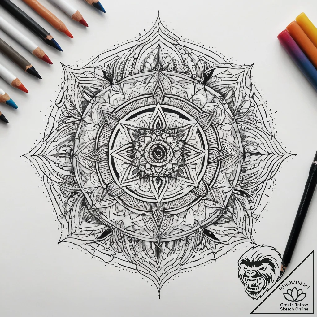 Tattoo sketch explore, tattoo sketch design,... - tattoo sketch (№1757948544_0, 15.09.2025 15:02) — tattoovalue.net