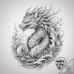 Tattoo sketch phoenix tear, tattoo line art,… – tattoo sketch (№1757951483_0, 15.09.2025 15:51) — tattoovalue.net