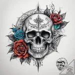 Tattoo sketch white, concept art for tattoo,… – tattoo sketch (№1757952268_0, 15.09.2025 16:04) — tattoovalue.net