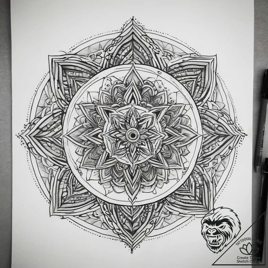 Tattoo sketch cosmic domain, tattoo flash she... - tattoo sketch (№1757953252_0, 15.09.2025 16:20) — tattoovalue.net